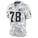 ＃78 Men's Teven Jenkins Arctic Camo Limited Cleveland Browns 2024 Salute to Service Jersey