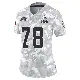 ＃78 Women's Jack Conklin Arctic Camo Limited Cleveland Browns 2024 Salute to Service Jersey
