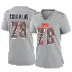 ＃78 Women's Jack Conklin Gray Game Cleveland Browns Atmosphere Fashion Jersey