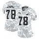 ＃78 Women's Teven Jenkins Arctic Camo Limited Cleveland Browns 2024 Salute to Service Jersey