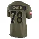 ＃78 Youth Jack Conklin Olive Limited Cleveland Browns 2025 Salute to Service Jersey