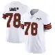 ＃78 Youth Jack Conklin White Limited Cleveland Browns Vapor 1946 Collection Alternate Jersey