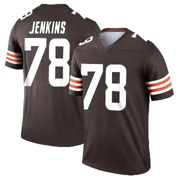 ＃78 Youth Teven Jenkins Brown Legend Cleveland Browns Jersey