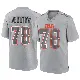 ＃78 Youth Teven Jenkins Gray Game Cleveland Browns Atmosphere Fashion Jersey