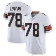 ＃78 Youth Teven Jenkins White Limited Cleveland Browns Vapor Untouchable Jersey