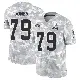 ＃79 Men's Dawand Jones Arctic Camo Limited Cleveland Browns 2024 Salute to Service Jersey
