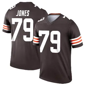 ＃79 Youth Dawand Jones Brown Legend Cleveland Browns Jersey