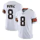 ＃8 Men's Dillon Gabriel White Limited Cleveland Browns Vapor Untouchable Jersey