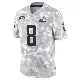 ＃8 Men's Jared Verse Arctic Camo Limited Cleveland Browns 2024 Salute to Service Jersey