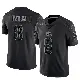 ＃8 Men's Jared Verse Black Limited Cleveland Browns Reflective Jersey