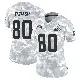 ＃80 Women's Jamari Thrash Arctic Camo Limited Cleveland Browns 2024 Salute to Service Jersey