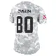 ＃80 Women's Jamari Thrash Arctic Camo Limited Cleveland Browns 2024 Salute to Service Jersey