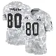 ＃80 Youth Jamari Thrash Arctic Camo Limited Cleveland Browns 2024 Salute to Service Jersey