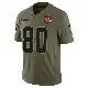 ＃80 Youth Jamari Thrash Olive Limited Cleveland Browns 2025 Salute to Service Jersey