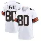 ＃80 Youth Jamari Thrash White Game Cleveland Browns Jersey