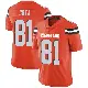 ＃81 Youth Chase Cota Orange Limited Cleveland Browns Alternate Vapor Untouchable Jersey
