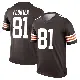＃81 Youth Luke Floriea Brown Legend Cleveland Browns Jersey