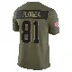 ＃81 Youth Luke Floriea Olive Limited Cleveland Browns 2025 Salute to Service Jersey