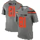 ＃81 Youth Michael Woods II Legend Cleveland Browns Inverted Silver Jersey