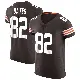 ＃82 Men's Brenden Bates Brown Elite Cleveland Browns Vapor Jersey