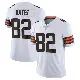 ＃82 Men's Brenden Bates White Limited Cleveland Browns Vapor Untouchable Jersey