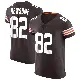 ＃82 Men's Ozzie Newsome Brown Elite Cleveland Browns Vapor Jersey
