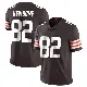 ＃82 Men's Ozzie Newsome Brown Limited Cleveland Browns Team Color Vapor Untouchable Jersey