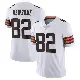 ＃82 Youth Ozzie Newsome White Limited Cleveland Browns Vapor Untouchable Jersey