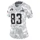 ＃83 Women's Malachi Corley Arctic Camo Limited Cleveland Browns 2024 Salute to Service Jersey