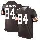 ＃84 Men's Gage Larvadain Brown Legend Cleveland Browns Jersey