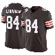 ＃84 Men's Gage Larvadain Brown Limited Cleveland Browns Vapor F.U.S.E. Jersey