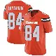 ＃84 Men's Gage Larvadain Orange Limited Cleveland Browns Alternate Vapor Untouchable Jersey