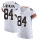 ＃84 Men's Gage Larvadain White Elite Cleveland Browns Vapor Jersey