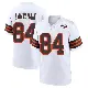 ＃84 Men's Gage Larvadain White Game Cleveland Browns 1946 Collection Alternate Jersey