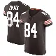 ＃84 Men's Geoff Swaim Brown Elite Cleveland Browns Vapor Jersey