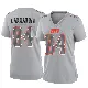 ＃84 Women's Gage Larvadain Gray Game Cleveland Browns Atmosphere Fashion Jersey