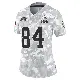 ＃84 Women's Geoff Swaim Arctic Camo Limited Cleveland Browns 2024 Salute to Service Jersey