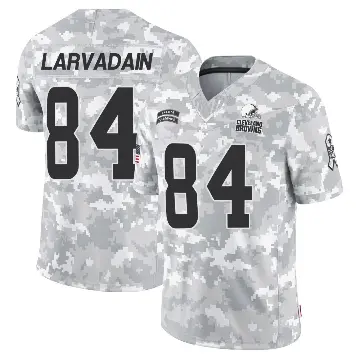 ＃84 Youth Gage Larvadain Arctic Camo Limited Cleveland Browns 2024 Salute to Service Jersey