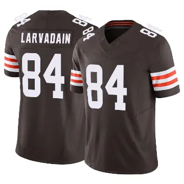 ＃84 Youth Gage Larvadain Brown Limited Cleveland Browns Vapor F.U.S.E. Jersey