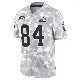 ＃84 Youth Geoff Swaim Arctic Camo Limited Cleveland Browns 2024 Salute to Service Jersey