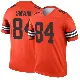 ＃84 Youth Geoff Swaim Orange Legend Cleveland Browns Inverted Jersey