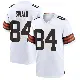 ＃84 Youth Geoff Swaim White Game Cleveland Browns Jersey
