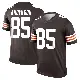 ＃85 Men's Aaron Anderson Brown Legend Cleveland Browns Jersey