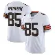 ＃85 Men's Aaron Anderson White Limited Cleveland Browns Vapor Untouchable Jersey