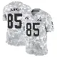 ＃85 Men's David Njoku Arctic Camo Limited Cleveland Browns 2024 Salute to Service Jersey