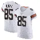 ＃85 Men's David Njoku White Elite Cleveland Browns Vapor Jersey