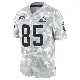 ＃85 Men's Isaiah Wooden Arctic Camo Limited Cleveland Browns 2024 Salute to Service Jersey