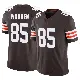 ＃85 Men's Isaiah Wooden Brown Limited Cleveland Browns Vapor F.U.S.E. Jersey