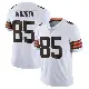 ＃85 Men's Isaiah Wooden White Limited Cleveland Browns Vapor Untouchable Jersey