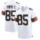 ＃85 Men's Jermaine Terry II White Game Cleveland Browns Jersey